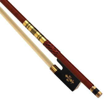 Arc Niccolo/Nicero pentru vioară, violă și violoncel, cu coadă de abanos încrustată