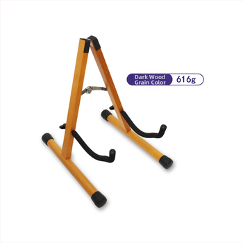 Bukového dreva gitarový stojan, podlaha, zvislý, skladací, typ A, odnímateľný, pre folk a klasické gitary