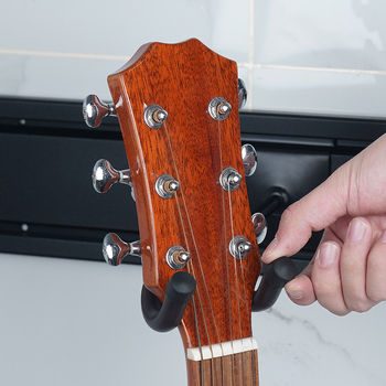 Ράφι τοίχου για ηλεκτρικές κιθάρες — χωρητικότητα 5 κιθάρες, πολυκεφαλής στηριξης, βάση επίδειξης κιθάρων