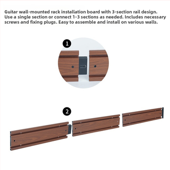 Πολυκεφαλική βάση κιθάρας με περιστρεφόμενο μηχανισμό, από κράμα, βάση προβολής για μουσική εκπαίδευση και εξετάσεις