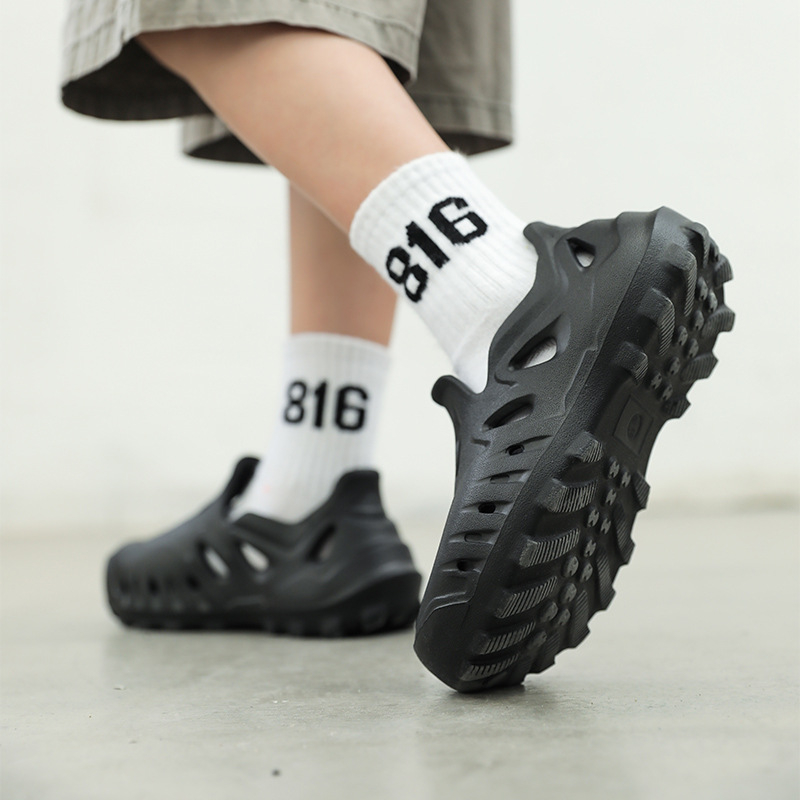 Unisex EVA sandales bērniem Baotou stilā, elpojošas pludmales kurpes, vecums 2–16 gadi