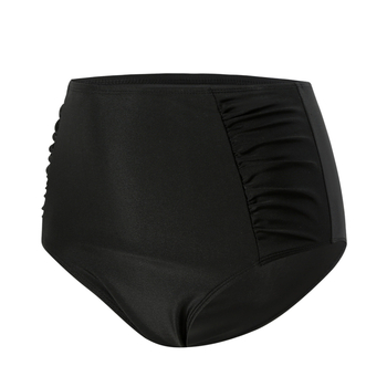 Γυναικείο μαγιό σλιπ με ψηλή μέση; εξωτερικό ύφασμα 82% ελαστάν; επένδυση 95% ελαστάν; πολυεστερική βάση; για κολύμβηση.