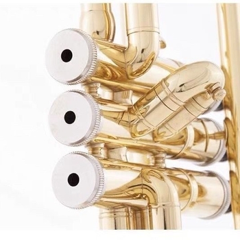 JBTR-300 Down-B Труба, позлатена, за начинаещи - меден духов инструмент за училищен духов оркестър