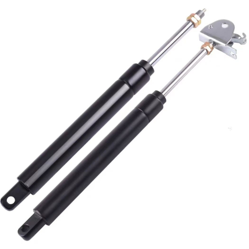 Nugaros atramos dujų spyruoklės lazda biuro kėdėi – spyruoklinis plienas, montavimo atstumas 480, eiga 160, forma: atramos lazda