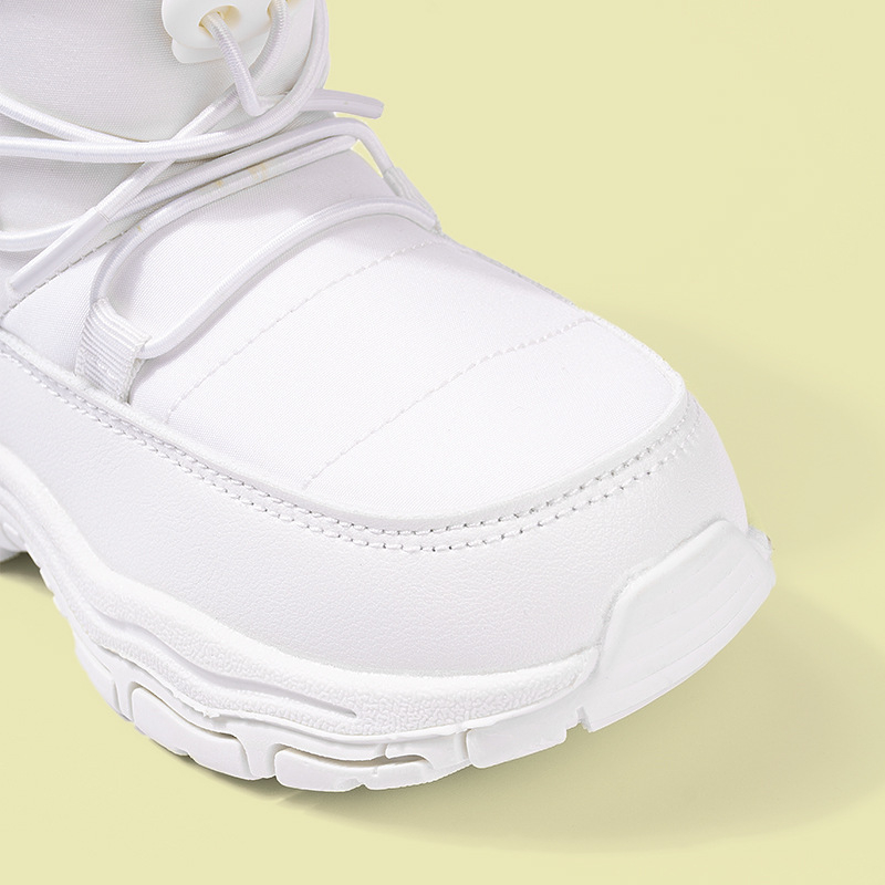 Bērnu ziemas apavi potītes augstumā, fleece iekšējā odere, ūdensatgrūdošs audums, unisex, sporta stils, vecums 4–16 gadi