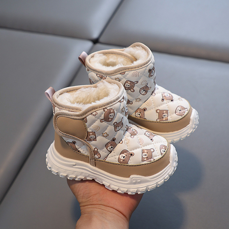 Vaikų kulkšnies bateliai – mikropluošto oda, amžius 7–12 metų, Stilius: Kitas