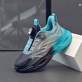 Παιδικά sneakers με δίχτυ, αναπνεύσιμο επάνω μέρος από ύφασμα, άνοιξη–φθινόπωρο, κορεάτικο στυλ, για παιδιά 4–16 ετών