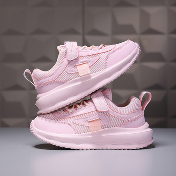 Παιδικά παπούτσια τρεξίματος με διαπνέον επάνω μέρος από δίχτυ, ελαφριά, Velcro κλείσιμο, σόλα EVA, για ηλικίες 7–12, unisex.