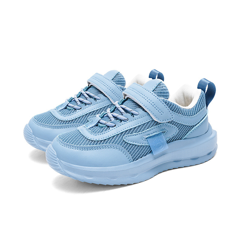 Dječje tenisice za trčanje s prozračnim mrežastim gornjim dijelom, lagane, Velcro kopčanje, EVA potplata, za uzrast 7–12 godina, unisex.