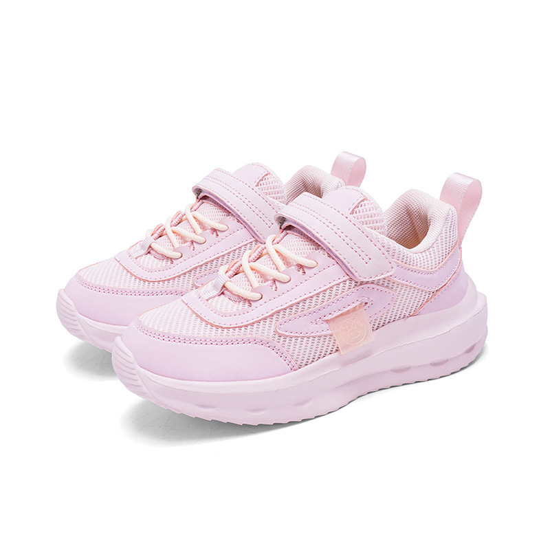 Dječje tenisice za trčanje s prozračnim mrežastim gornjim dijelom, lagane, Velcro kopčanje, EVA potplata, za uzrast 7–12 godina, unisex.