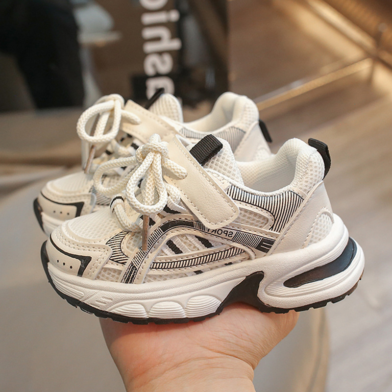 Prozračne mrežaste dječje tenisice, unisex stil dad shoes, za proljeće i jesen, svestrane tenisice za malu djecu i stariju djecu