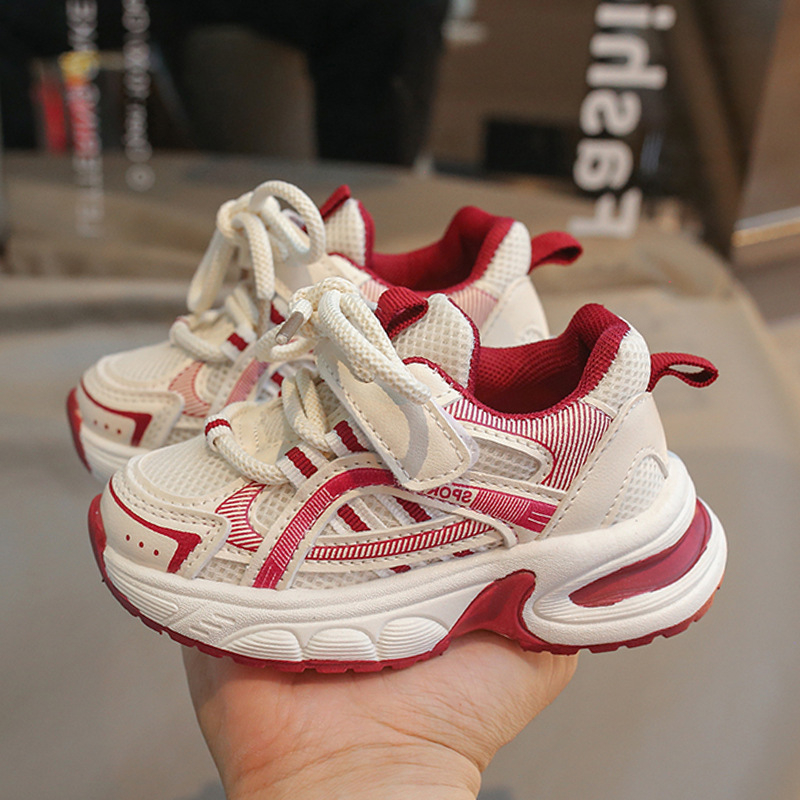 Prozračne mrežaste dječje tenisice, unisex stil dad shoes, za proljeće i jesen, svestrane tenisice za malu djecu i stariju djecu