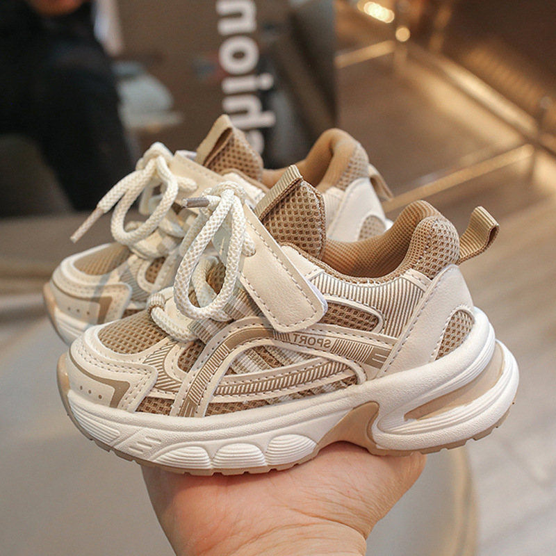 Prozračne mrežaste dječje tenisice, unisex stil dad shoes, za proljeće i jesen, svestrane tenisice za malu djecu i stariju djecu