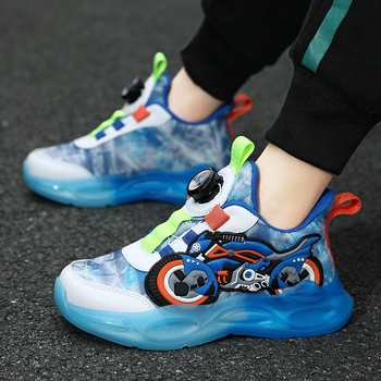 Παιδικά αθλητικά παπούτσια – υφασμάτινο πάνω, σόλα από καουτσούκ, μοτίβο καρτούν, αντιολισθητικά, ελαφρά