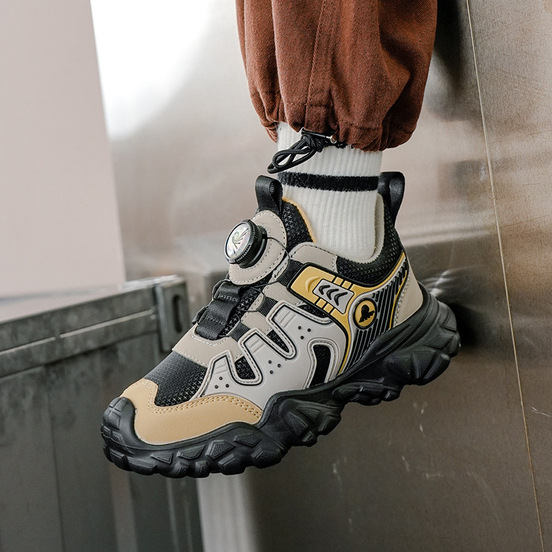 Unisex bērnu sporta kurpes ar fleece oderi, augšdaļa no mākslīgās ādas, MD zole, pagriežama sprādze