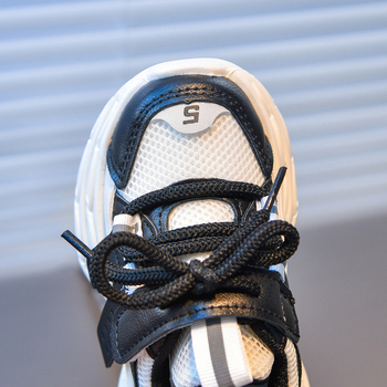 Παιδικά παπούτσια σε στυλ dad shoes – ελαφριά, αναπνέοντα, με Velcro, καουτσούκ σόλα, αντιολισθητικά, για 1–6 ετών, άνοιξη-φθινόπωρο