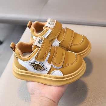 Παιδικά αθλητικά παπούτσια με Velcro, διαπνοή και αντιολισθητικά, επάνω μέρος συνθετικό δέρμα, σόλα MD, ηλικίες 1–6 ετών