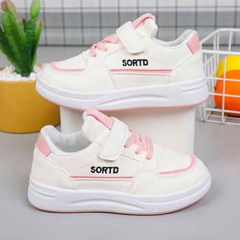 Παιδικά αθλητικά παπούτσια με Velcro, ελαφριά κατασκευή, αντιολισθητική σόλα από καουτσούκ, πάνω μέρος συνθετικό δέρμα