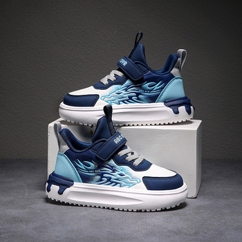 Παιδικά παπούτσια για τρέξιμο με ζωικό σχέδιο – ελαφριά, αντιολισθητικά, ανθεκτικά, απορρόφηση κραδασμών; άνω μέρος: συνθετικό δέρμα; σόλα EVA; κλείσιμο Velcro