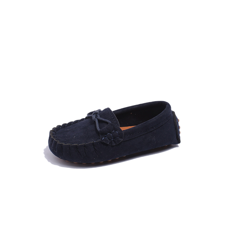 Bērnu slip-on kurpes Korejas stilā, universāls; zole no teļa cīpslas; augšējā daļa no mākslīgās kažokādas; iekšējais ieliktnis no matētas ādas; pretslīdoša zole