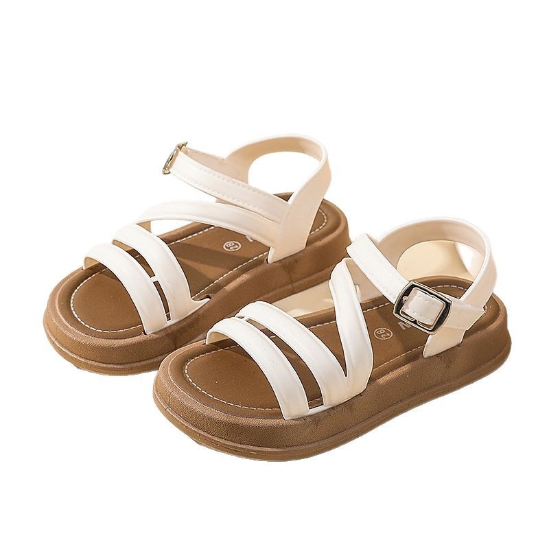 Dječje sandale za djevojčice, s likom princeze, ljetne, protuklizne, s Velcro zatvaranjem, PVC gornji dio i đon
