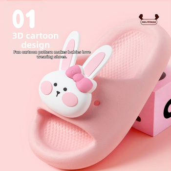 Bērnu sandales ar karikatūras zīmējumu, vecums 4–6 gadi, elpojoša EVA zole, nodilumizturīgas vasaras sandales