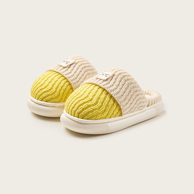 Unisex bērnu kokvilnas čības - ziemas iekšējās kurpes, adītais augšdaļa, PVC zole, pretslīdēšana, sānu šuves, japāņu stils, vecums 4-16 gadi