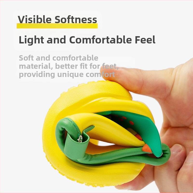 Детски дъждовни ботуши - карикатурен принт, EVA горна част, четирисезонни, унисекс