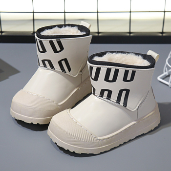 Bērnu ziemas zābaki līdz potītēm no mākslīgās ādas, meitenēm, 4–16 gadi, ikdienas stils