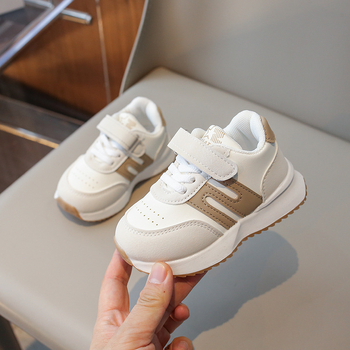 Παιδικά παπούτσια τρεξίματος με PU επάνω, καουτσούκ σόλα, διαπνέοντα, ελαφριά, αντιολισθητικά, για άνοιξη και φθινόπωρο