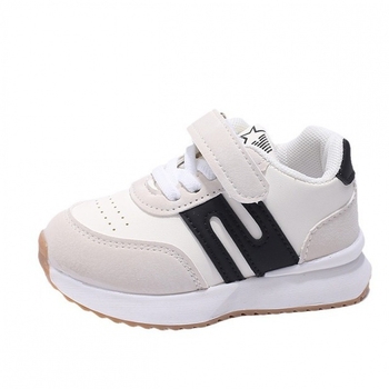 Παιδικά παπούτσια τρεξίματος με PU επάνω, καουτσούκ σόλα, διαπνέοντα, ελαφριά, αντιολισθητικά, για άνοιξη και φθινόπωρο