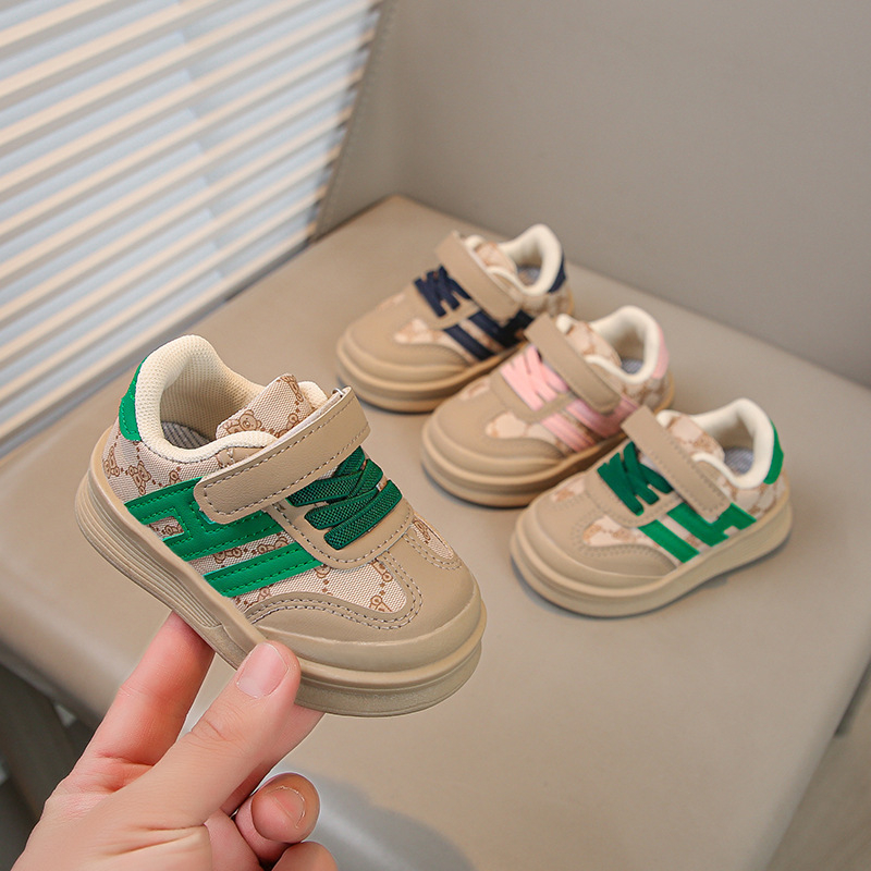 Dječje tenisice na Velcro kopču, unisex, za 12–36 mjeseci, koreanskog stila, mekana potplata, proljeće i jesen
