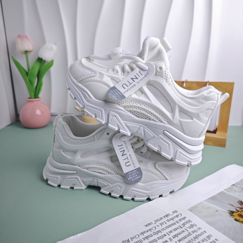 Παπούτσια τύπου dad shoes για παιδιά, επάνω μέρος PU+mesh, σόλα από καουτσούκ, αναπνέοντα, αντιολισθητικά, κατάλληλα για ηλικίες 4–16 ετών