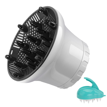 Κάλυμμα στεγνωτήρα μαλλιών για μπούκλες - Ενιαία διεπαφή, Κάλυμμα ξήρανσης, Υλικό PC - Kuchite