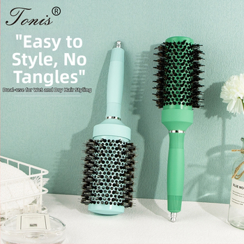 Tonis češalj za kosu — ABS + najlonske dlačice