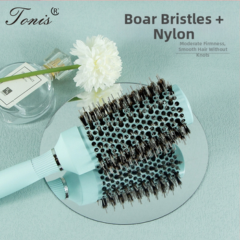 Tonis češalj za kosu — ABS + najlonske dlačice