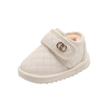 Zīdaiņu ziemas zābaki ar flīsu oderi, ūdensnecaurlaidīgi, gumijas aizdare, Velcro aizdare