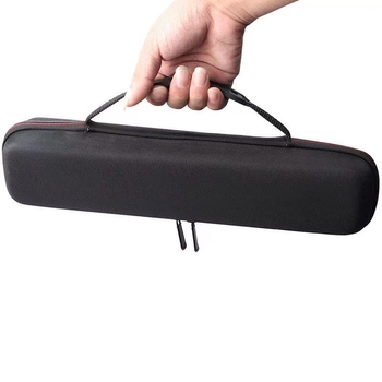 Кейс за съхранение на уреди за коса: EVA твърд калъф за пренасяне на преса за коса и маша, преносим, изработен чрез горещо пресоване и шиене, носещ капацитет 20, опакован като 3C електронен продукт