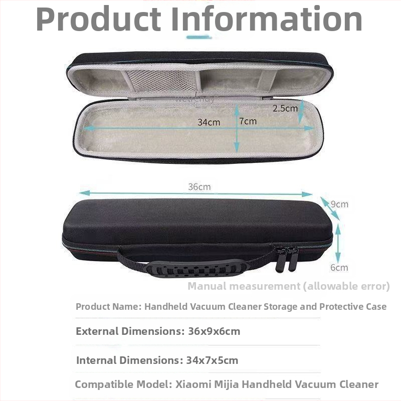 Taška na uskladnenie nástrojov na vlasy: EVA tvrdý obal, prenosná, vyrobená teplým lisovaním a šitím, nosnosť 20, balenie 3C elektronických produktov