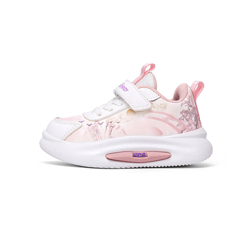 Παιδικά αθλητικά παπούτσια για τρέξιμο, επάνω μέρος από συνθετικό δέρμα, αδιάβροτα, αντιολισθητική σόλα EVA, Velcro κλείσιμο