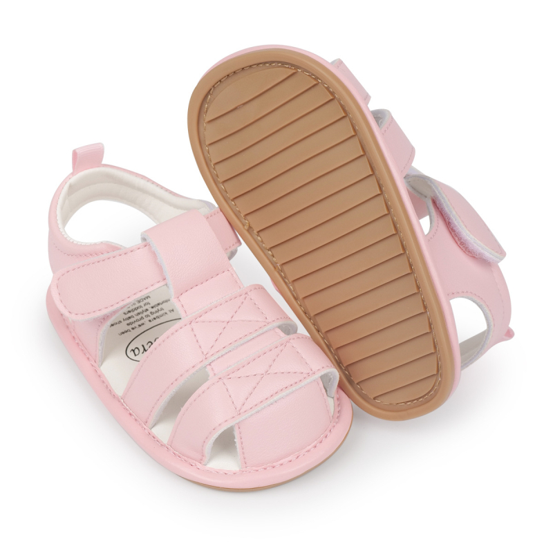 Sandale pentru copii 12-36 luni – respirante, antiderapante, PU partea superioară, închidere Velcro