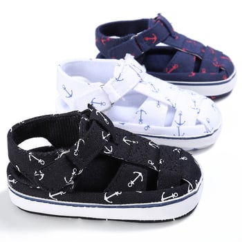Unisex tenisice za bebe od platna, Velcro kopčanje, mekana potplat, ljetne sandale za uzrast 12–48 mjeseci