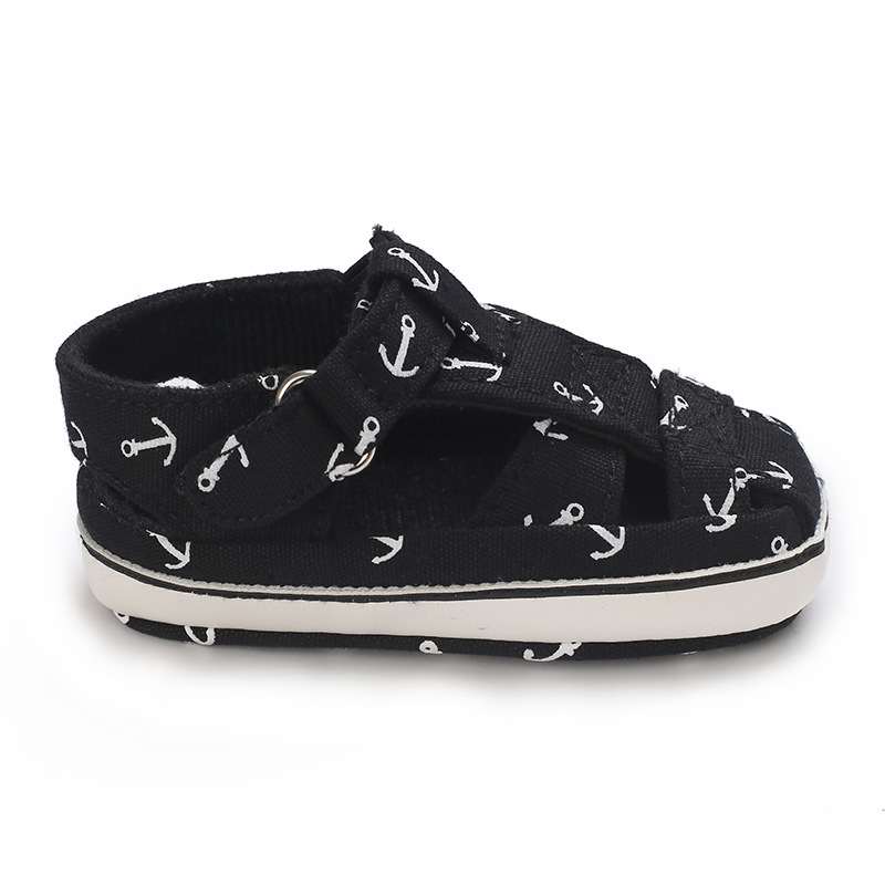 Unisex tenisice za bebe od platna, Velcro kopčanje, mekana potplat, ljetne sandale za uzrast 12–48 mjeseci