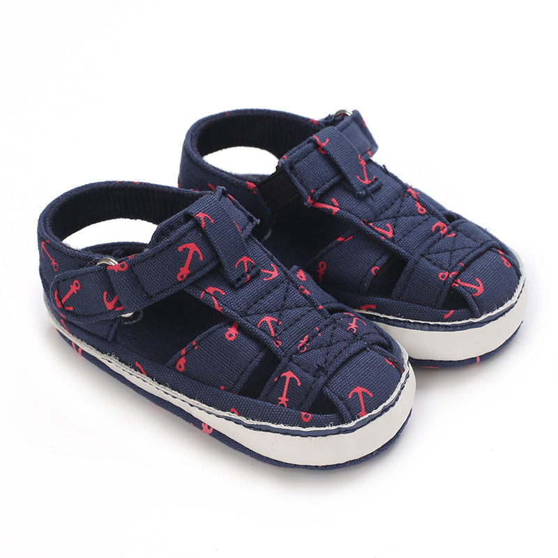 Unisex tenisice za bebe od platna, Velcro kopčanje, mekana potplat, ljetne sandale za uzrast 12–48 mjeseci