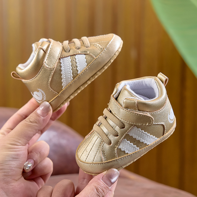 Bērnu apavi toddler, universālie, augsts augšdaļa, Velcro aizvērums, PU augšējais materiāls, elpojoši