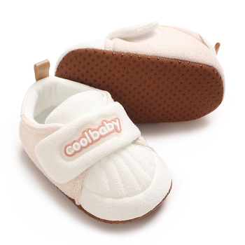 Νήπια αθλητικά παπούτσια, unisex, με επάνω μέρος από τεχνητό δέρμα, Velcro κλείσιμο, αντιολισθητική σόλα, για ηλικίες 12–36 μηνών.