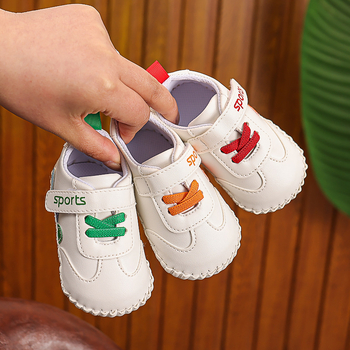 Παιδικά αθλητικά παπούτσια για βρέφη-νήπια | επάνω μέρος από συνθετικό PU, κλείσιμο Velcro, αντιολισθητική σόλα, κατάλληλα για άνοιξη και φθινόπωρο, ηλικίες 12-48 μηνών