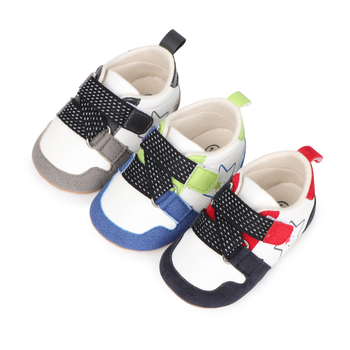 Cipele za bebe za proljeće i jesen, 12–36 mjeseci, anti-slip, prozračne, meka podloga, casual, s Velcro kopčom