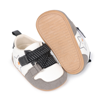 Παιδικά παπούτσια περπατήματος με Velcro κούμπωμα | Διαπνοή, Αντιολισθητική σόλα, Χαμηλός αστραγάλος, Μαλακή σόλα, Για 12–36 μηνών, Άνοιξη/Φθινόπωρο