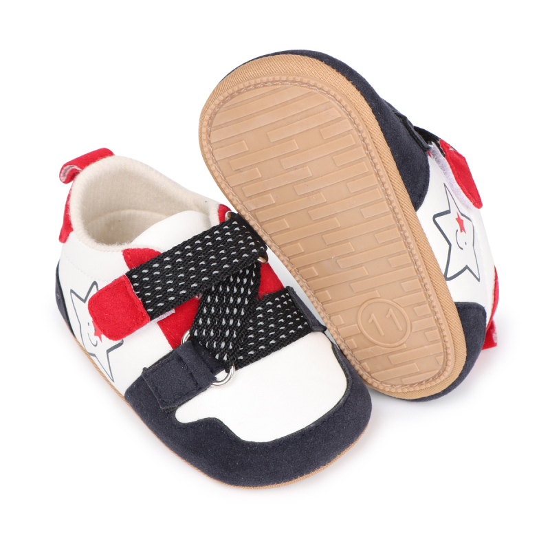 Cipele za bebe za proljeće i jesen, 12–36 mjeseci, anti-slip, prozračne, meka podloga, casual, s Velcro kopčom